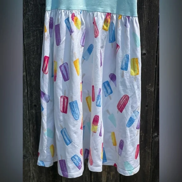 Lands’ End Popsicles prints Dress for Girls - Picture 4 of 7